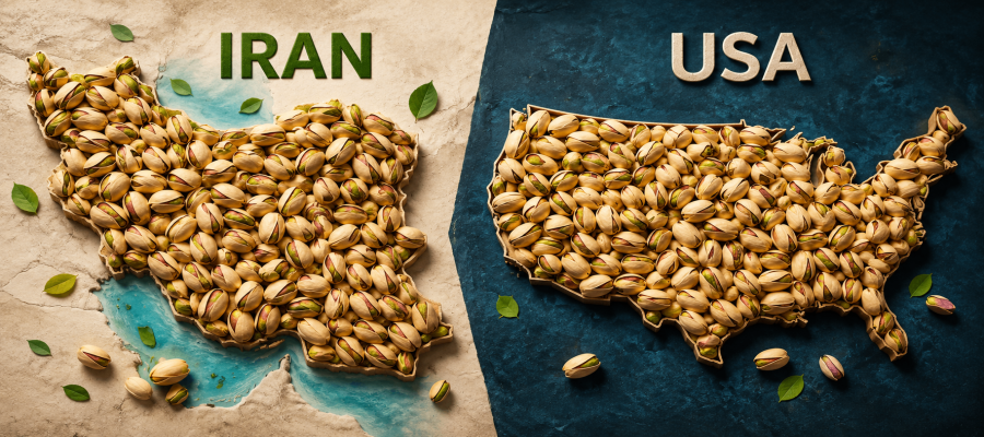 ?Iran or America; which one produces better pistachios