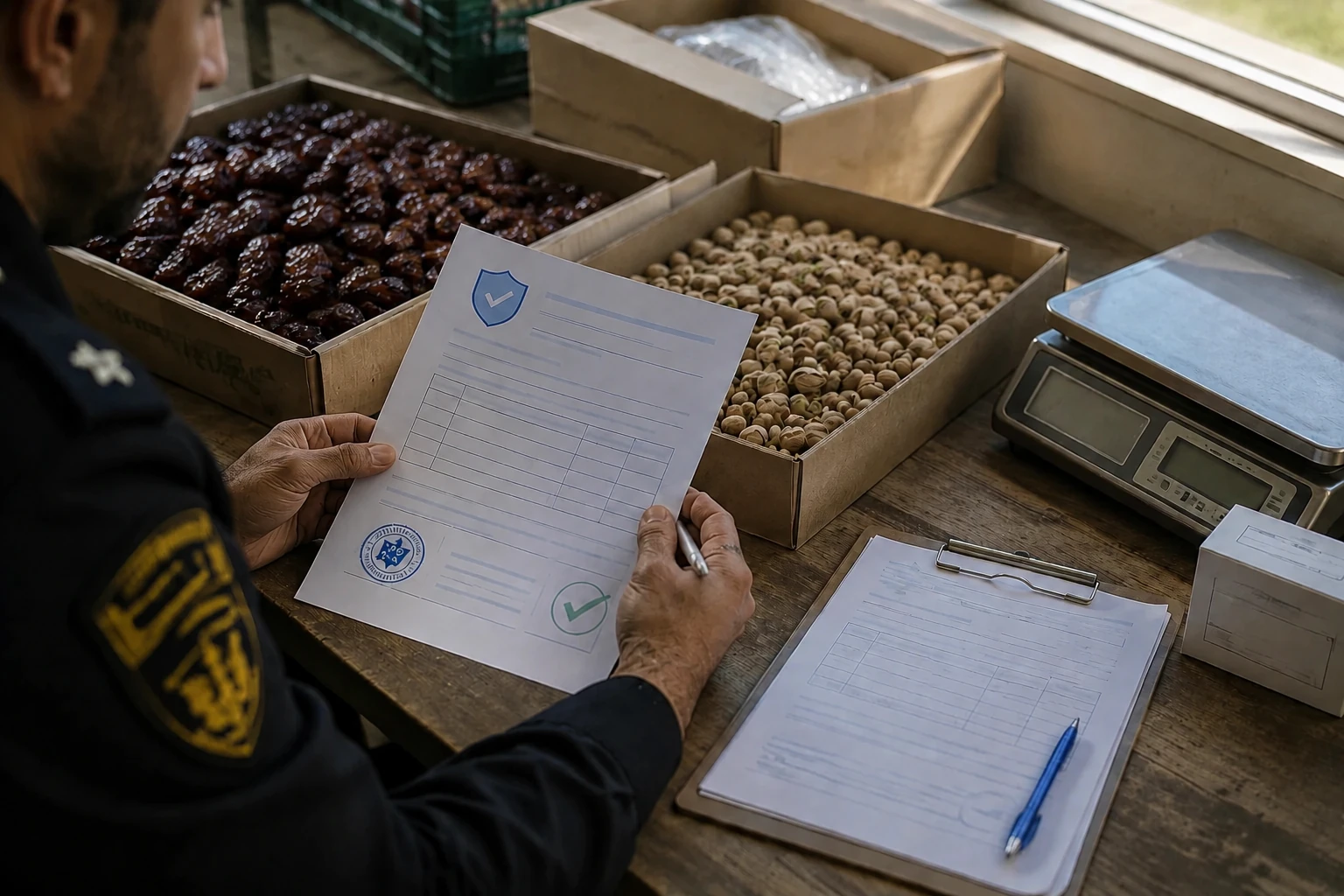 Requirement to have a health certificate and compliance with food standards:&nbsp;