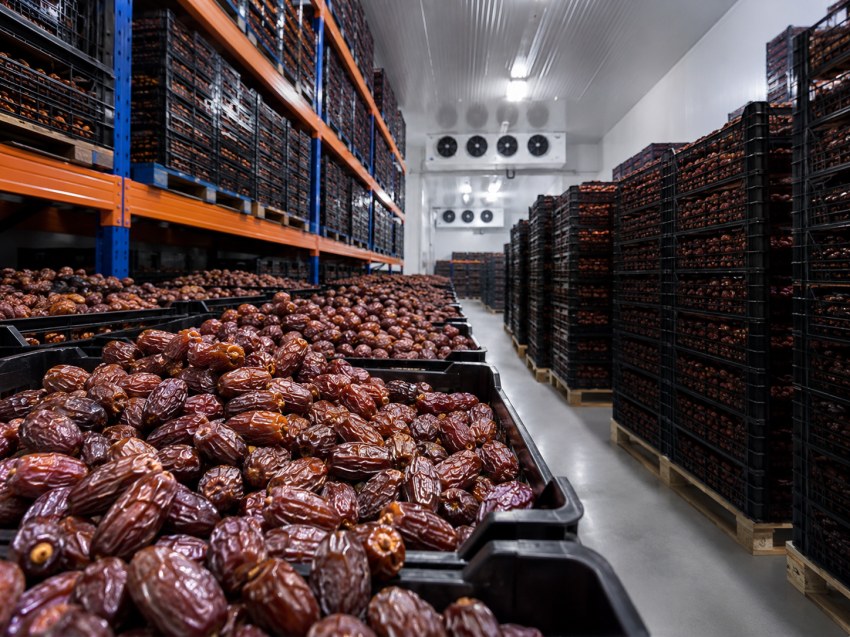 Storing dates in the cold storage